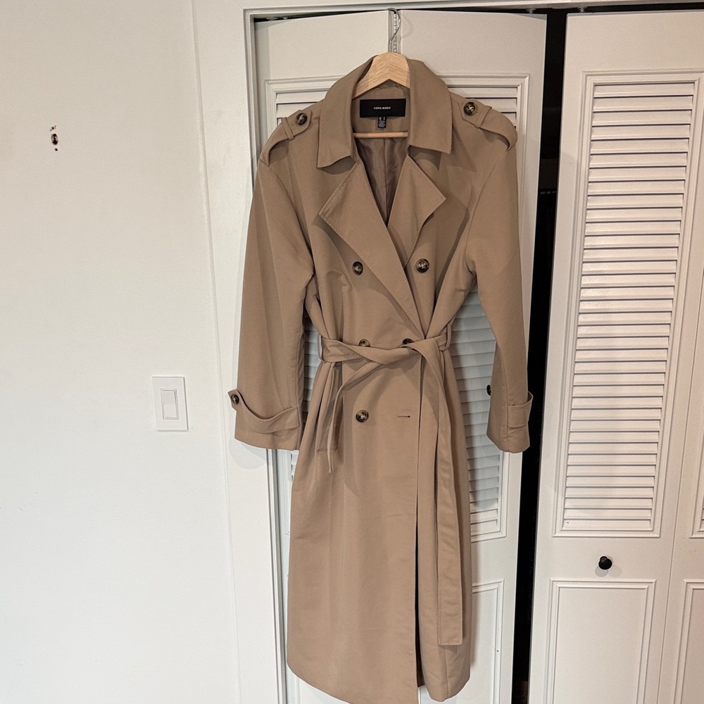 Vero Moda Tan Trench Coat